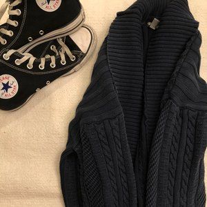 Urban Outfitters Navy Chunky Cardigan